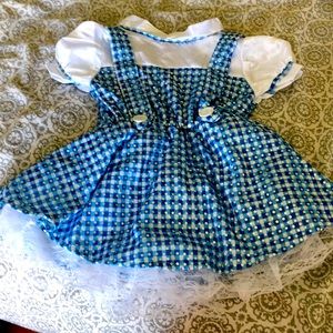 Toddler Dorothy Halloween costume worn once
